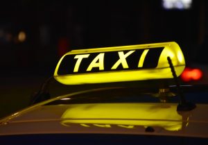 Single taxi waiting on stand-by for person with third OWI in Wisconsin